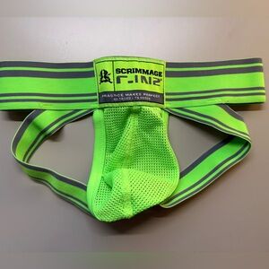 C-in2 Scrimmage Jock, Small Neon Green